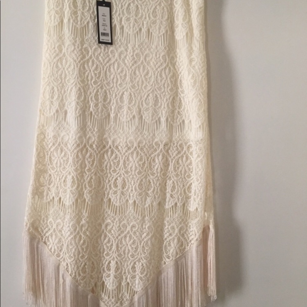 Romeo and Juliet fringe skirt with lining